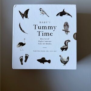 Baby's Tummy Time High-Contrast Fine Art Books Set